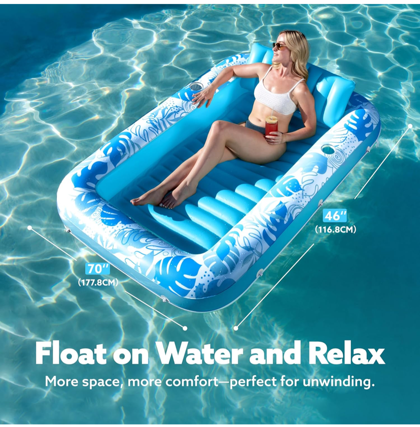 Sloosh Inflatable Tanning Pool