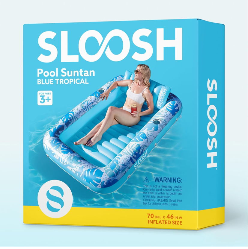 Sloosh Inflatable Tanning Pool