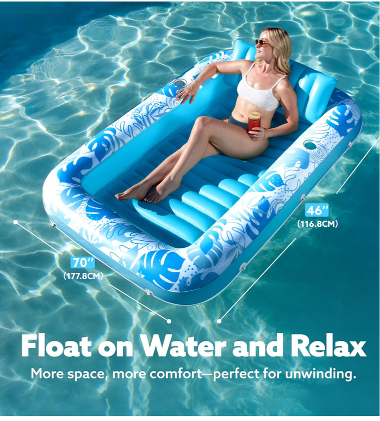 Sloosh Inflatable Tanning Pool
